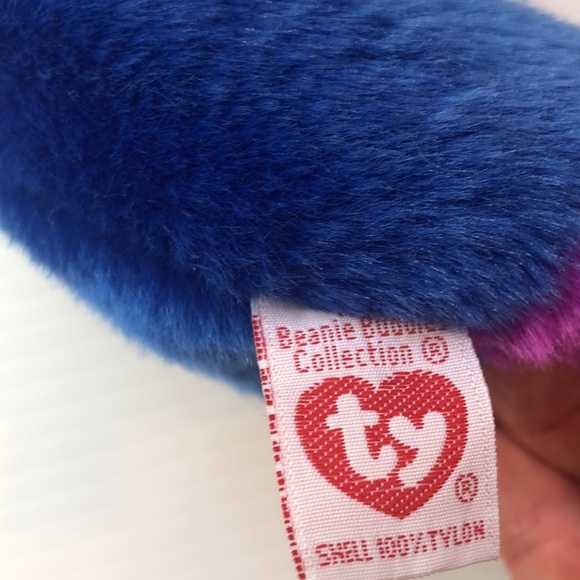NWT Vintage TY Beanie Buddy 90's Inch Inchwo - Picture 4 of 14